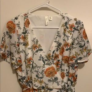 Spring wrap dress. Size: PL